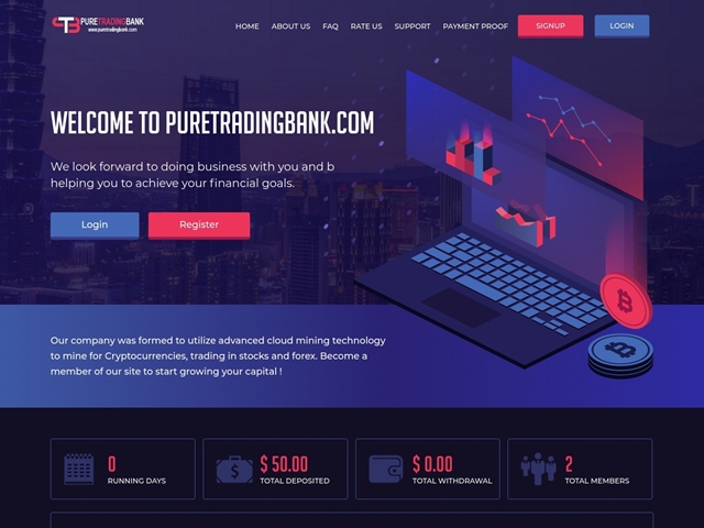 puretradingbank.com thumbnail