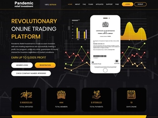 pandemicreliefinvestment.live thumbnail