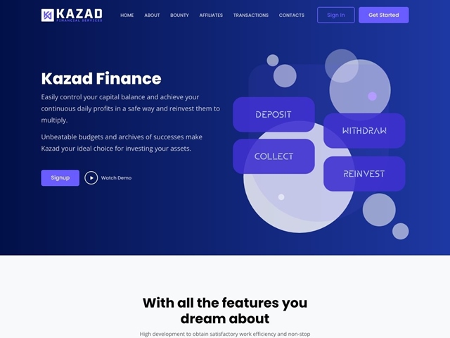 kazadfinance.com thumbnail